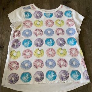 Girls white Gymboree shirt